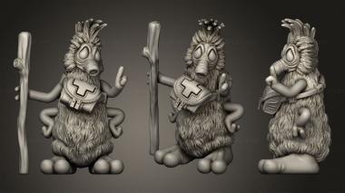 Military figurines NOWP 3d model
